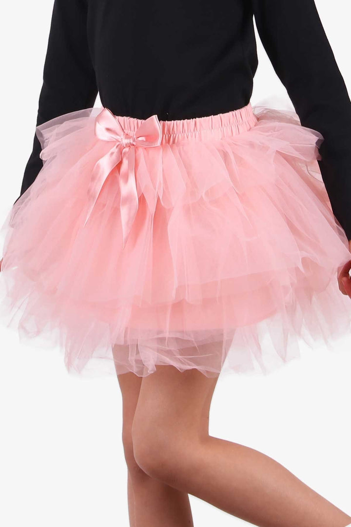 BRE Breeze Girl's Tutu Skirt 82 Years, Salmon - North Las Vegas