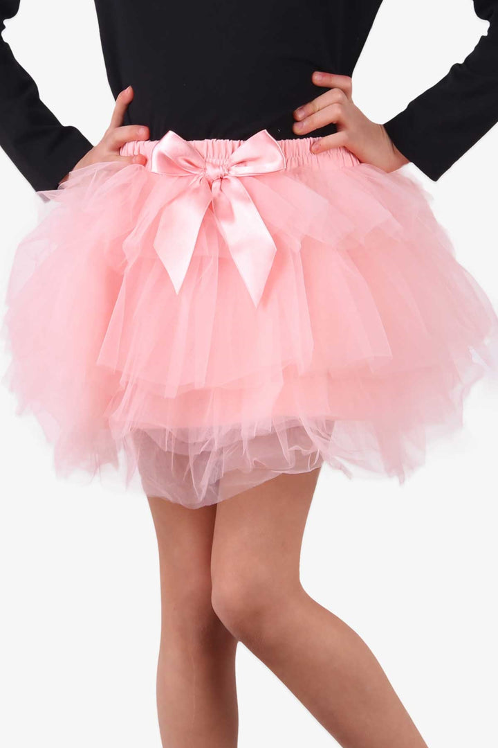 BRE Breeze Girl's Tutu Skirt 82 Years, Salmon - North Las Vegas