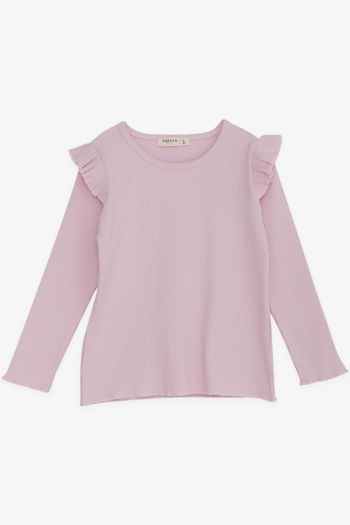 Bre Breeze Girl Child Blouse с излишествами, 2-6 лет, розовый