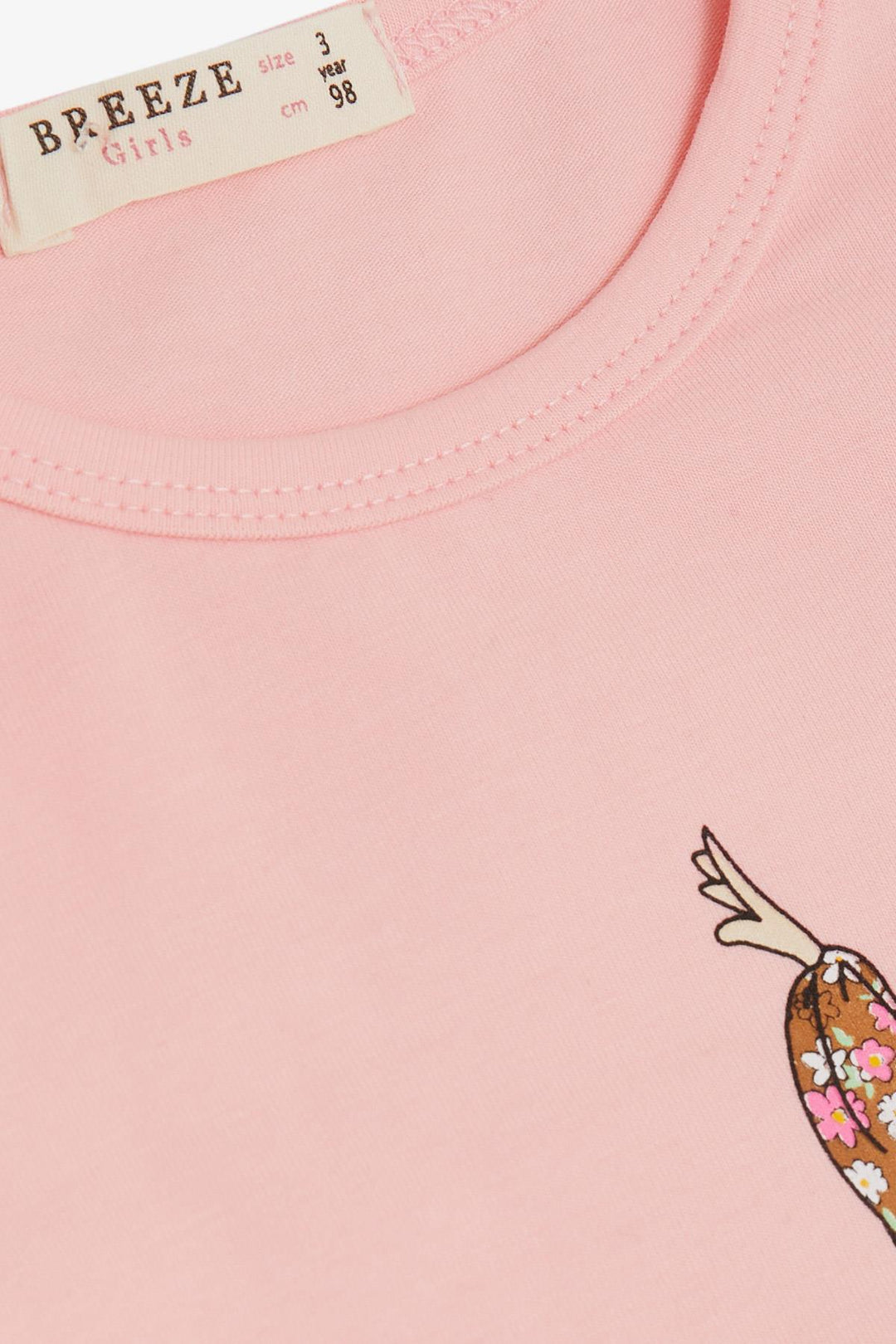 BRE Breeze Girl Child Long Sleeve T-shirt Friendship Themed Dancer Girl Printed 2-6 Years, Pink - Châteauroux