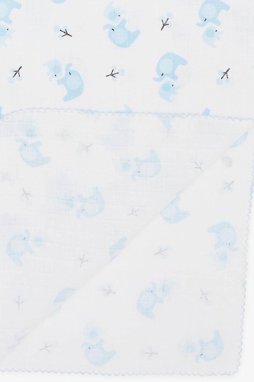 Bre Ext Newborn Baby Muslin одеяло милая мать малышка слон White - San Antonio Enchisi