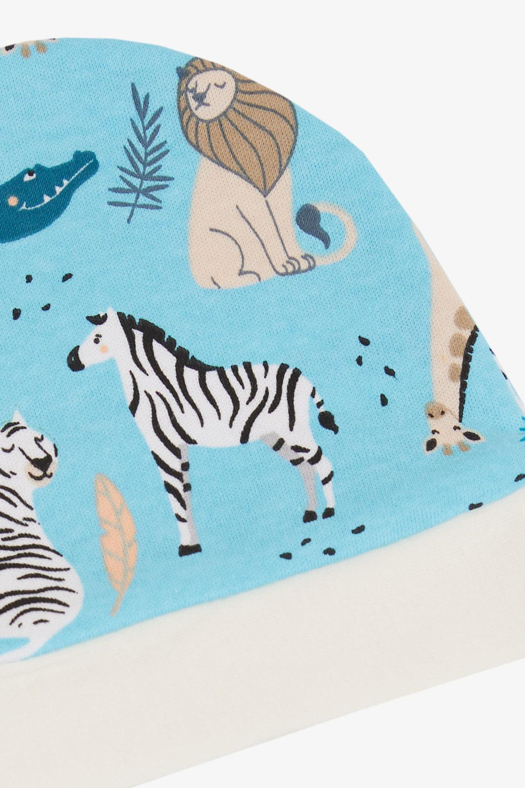 BRE Breeze Newborn Baby Hat Animal Kingdom Themed Blue - Turda