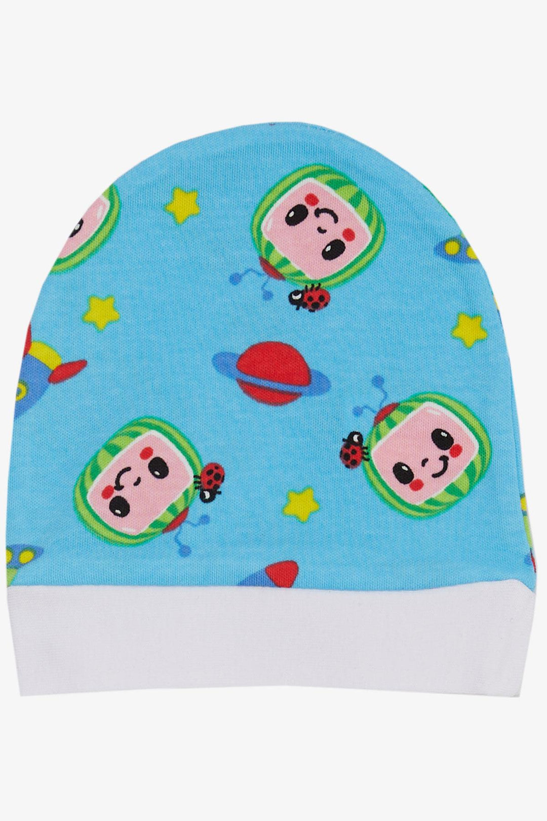 BRE Breeze Newborn Baby Hat Cute Watermelon Patterned Blue - Pen-y-Bont ar Ogwr