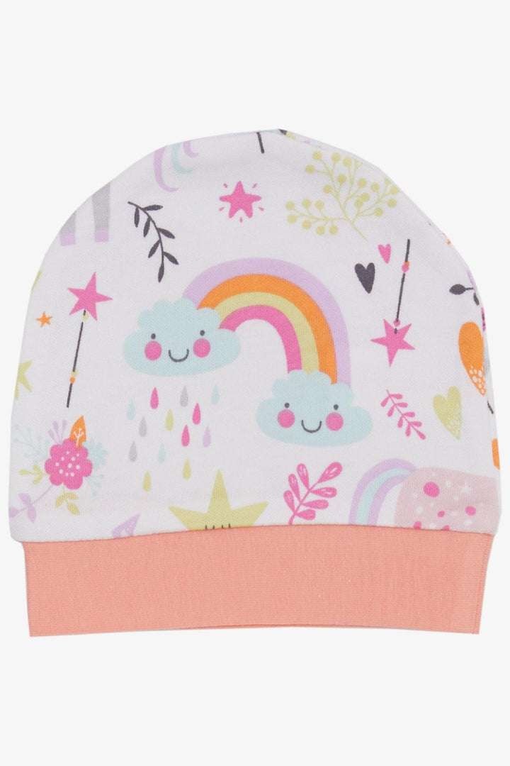 BRE Breeze Newborn Baby Hat Unicorn Printed White - Chetumal