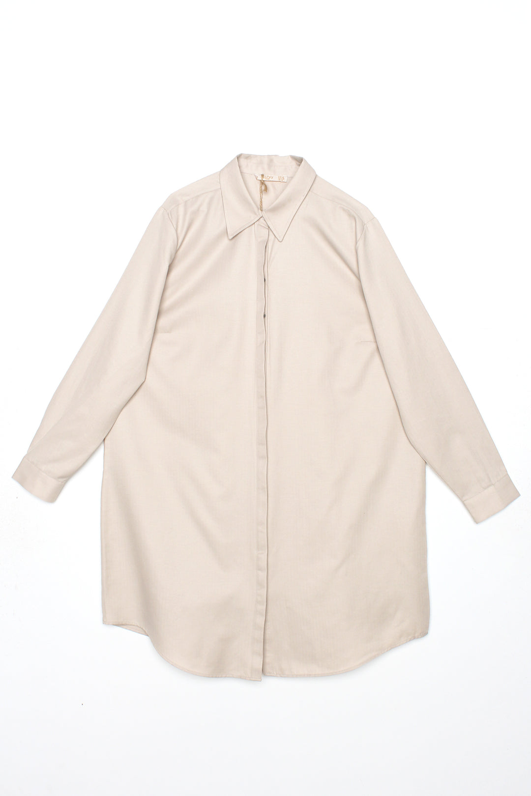 TLD Women Allday Beige Plus Size Shirt Tunic - Sicklerville