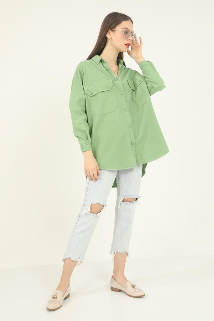 ELS Pocket Shirt - Green - Bartlett