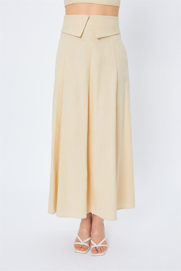 RYN Pocket Long Skirt - BEIGE - Ankeny