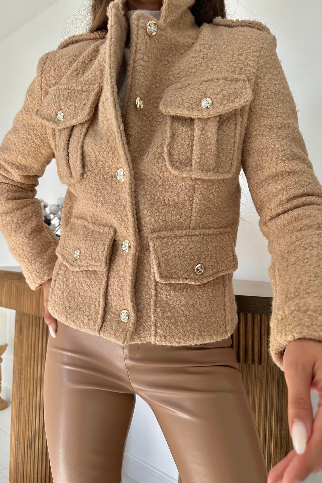 ELS Pocket Soft Jacket - Camel - Casalnuovo di Napoli