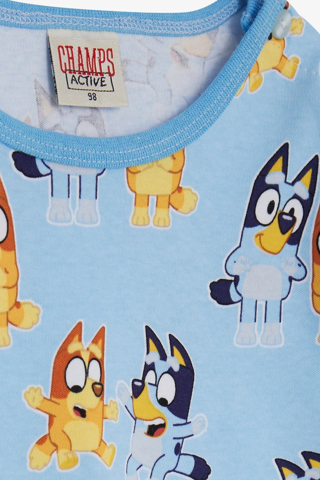 BRE Champs Active Baby Boy Pajama Set Happy Little Dogs Patterned 9 Months-3 Years, Light Blue - East Honolulu