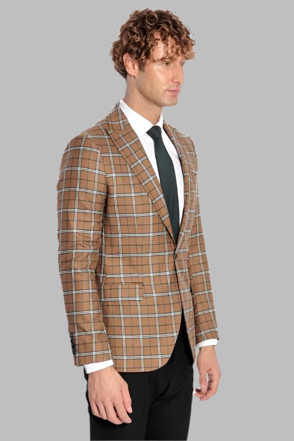 WSS проверил Brown Men Blazer - Singen