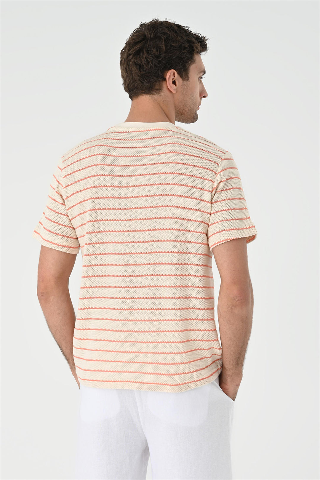 ANT Striped Knitted Men's T-Shirt - Stafford