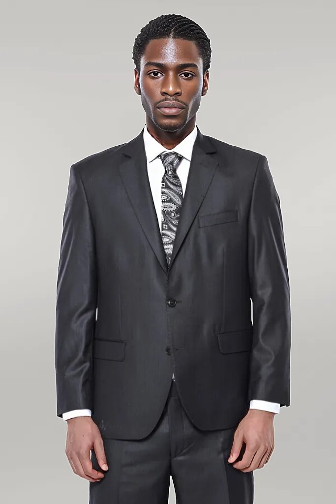 WSS Dark Grey 4 Drop Regular Suit  - Singen