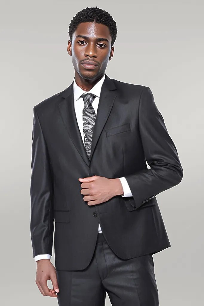 WSS Dark Grey 4 Drop Regular Suit  - Singen