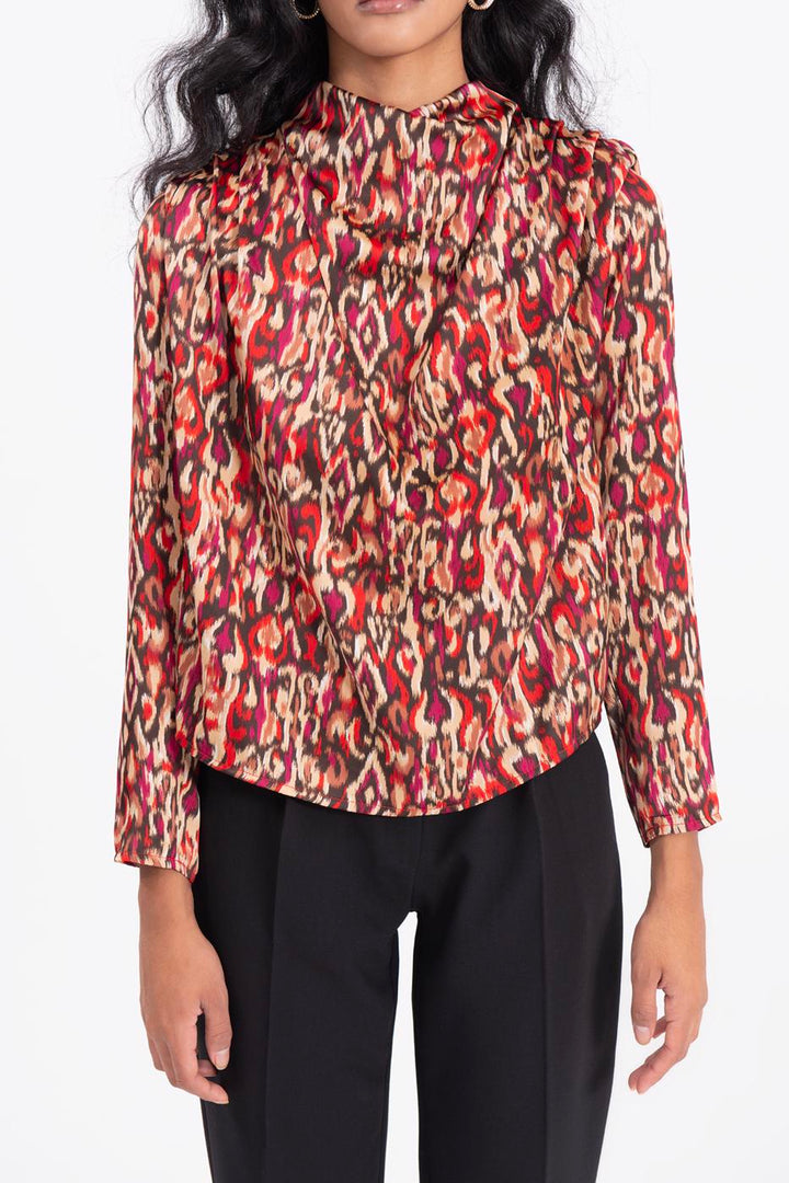 BSL Women Cowlneck blouse - San Juan de los Lagos