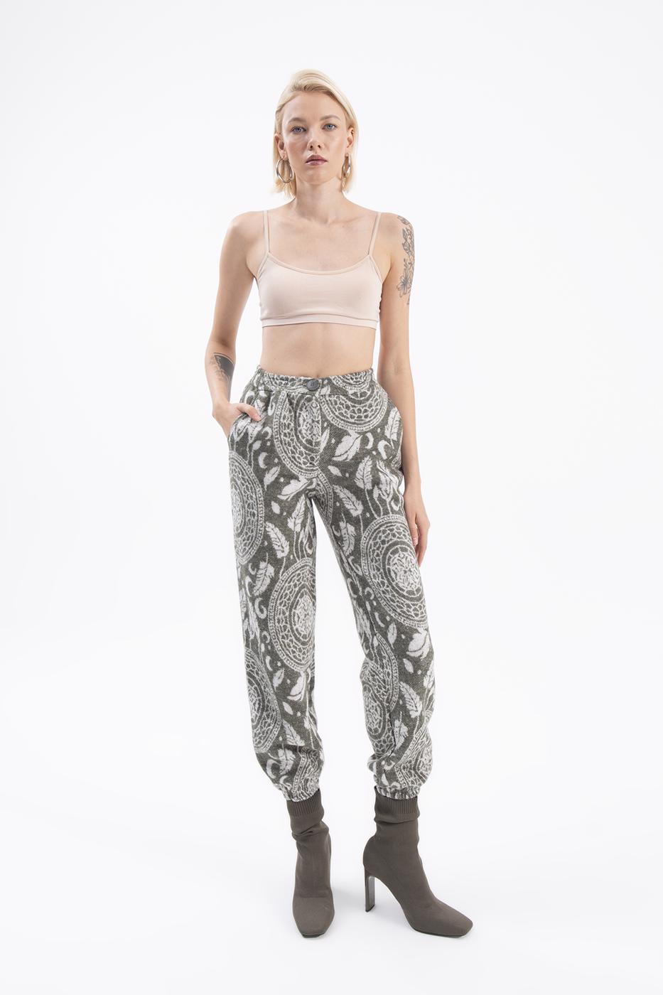 BSL Women Patterned jogger pants - Johns Creek