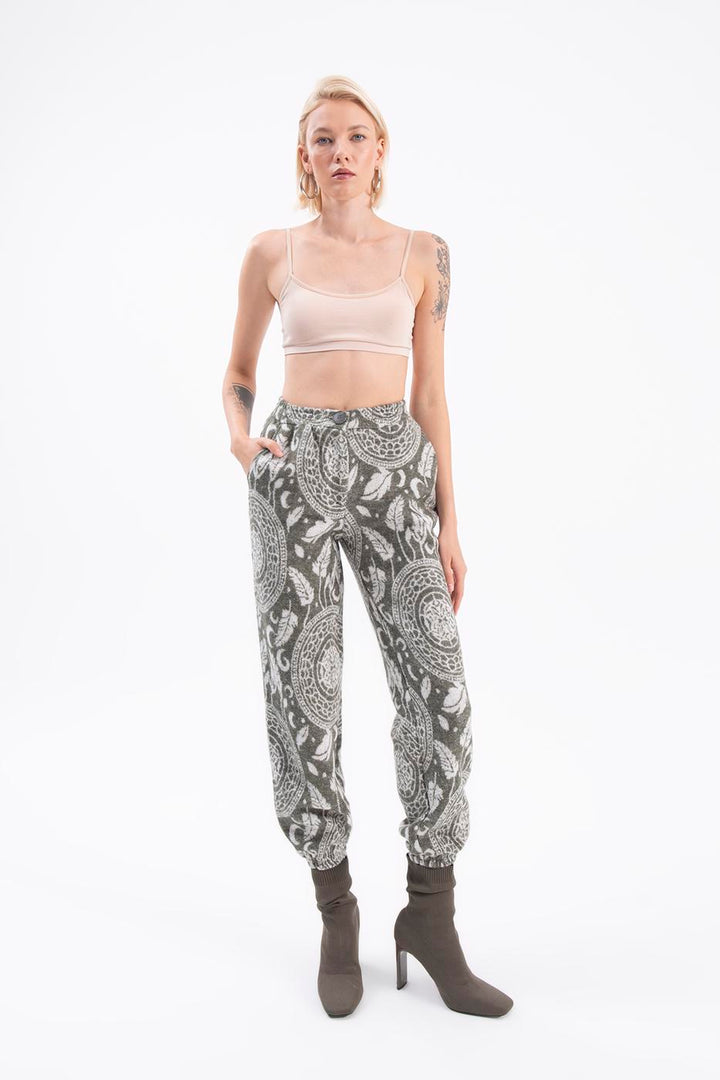 BSL Women Patterned jogger pants - Johns Creek