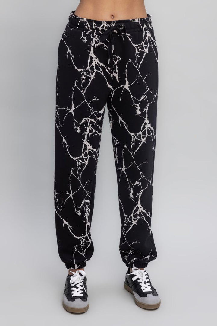 BSL Women Printed Fleece Jogger Pants - Santa Cruz Xoxocotlán