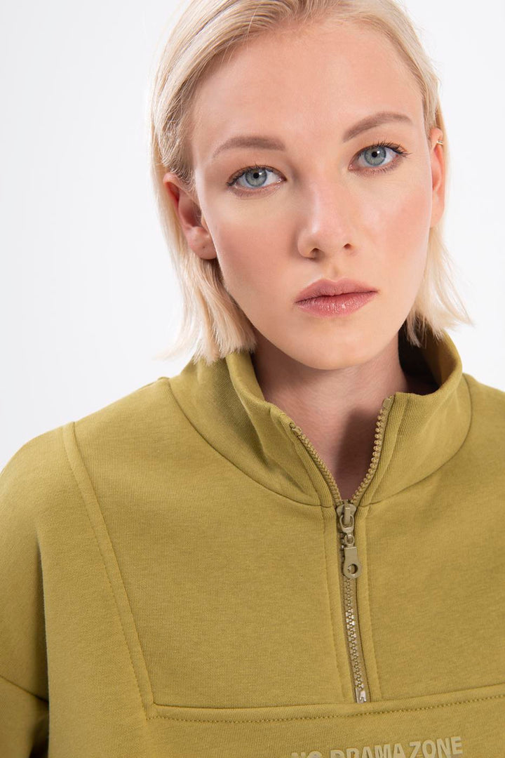 BSL Women Highneck sweatshirt - Massa