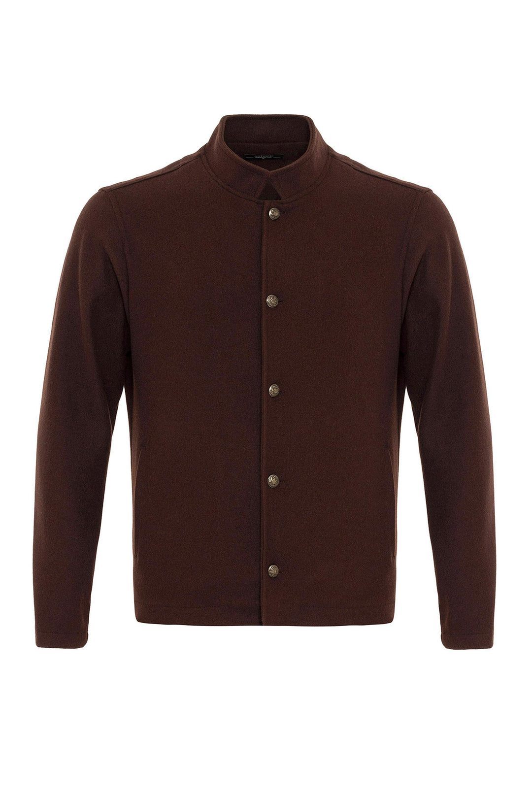 ANT High Collar Men's Cashmere Coat - Manassas