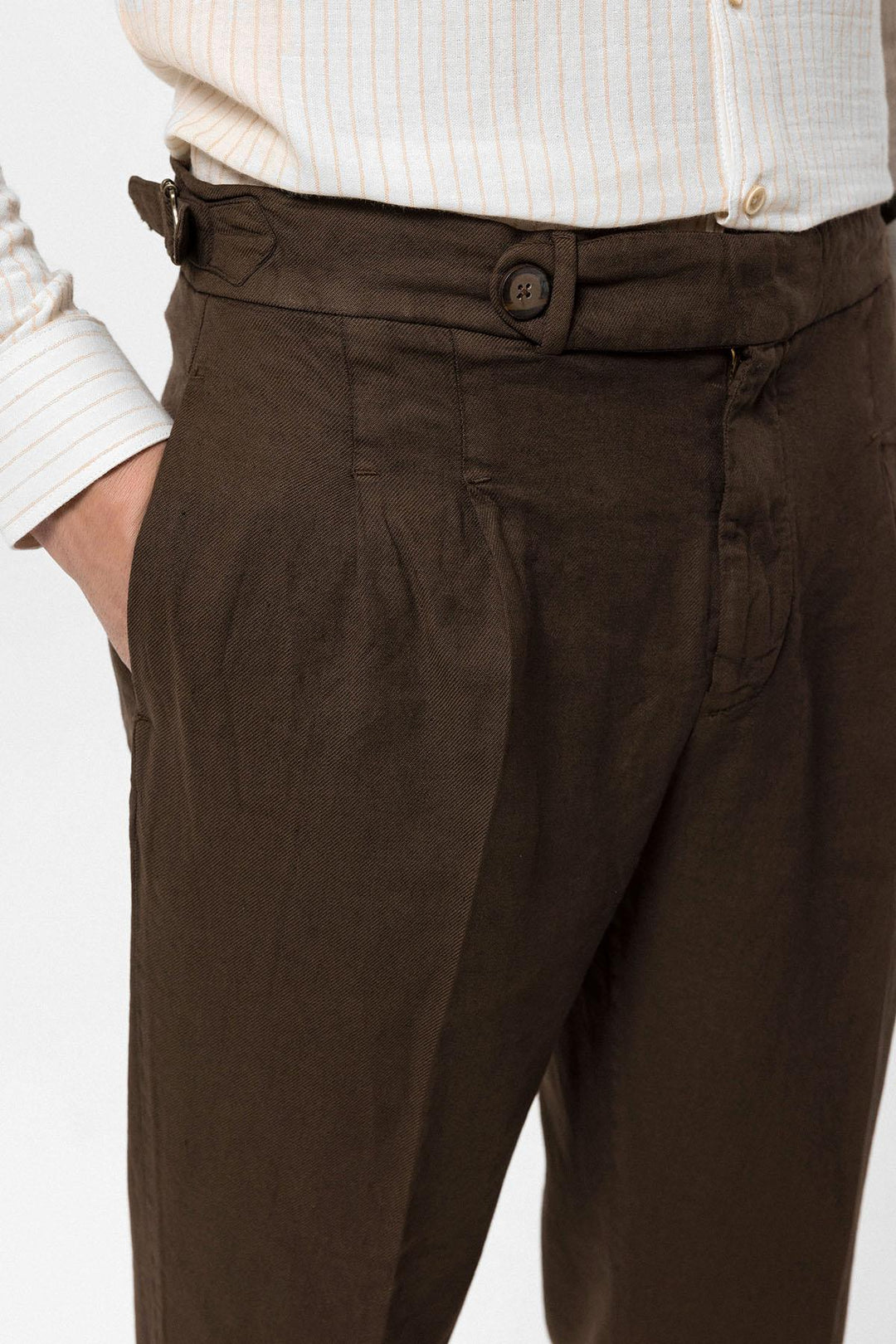 ANT Double Leg High Waist Men's Trousers - Rogers