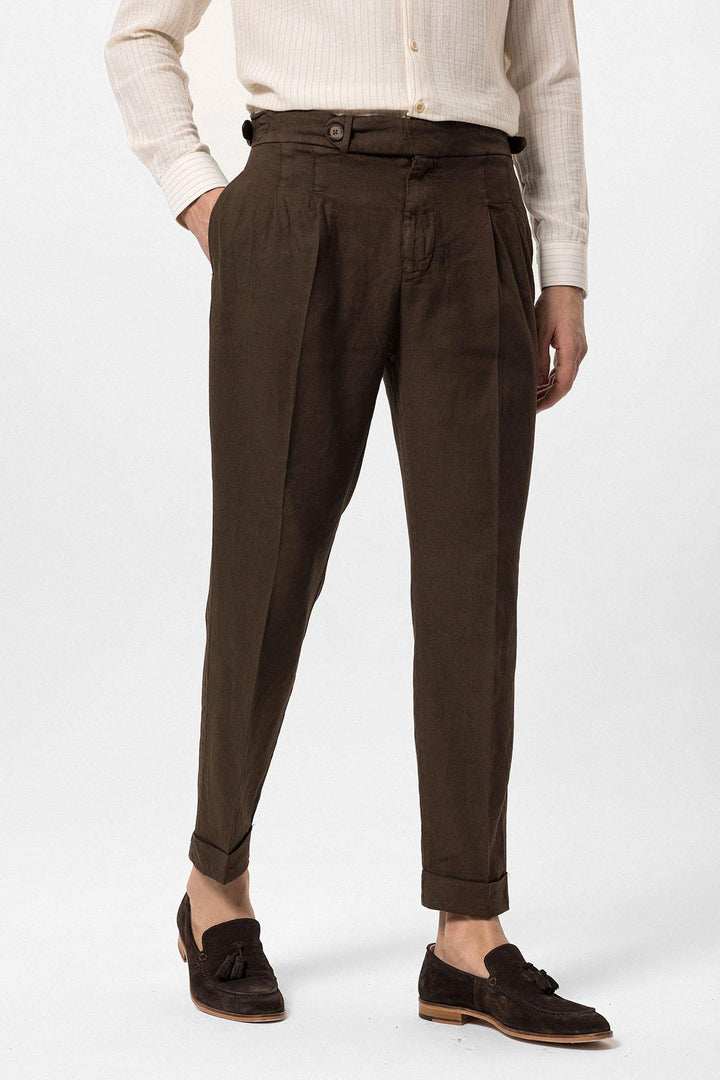 ANT Double Leg High Waist Men's Trousers - Rogers