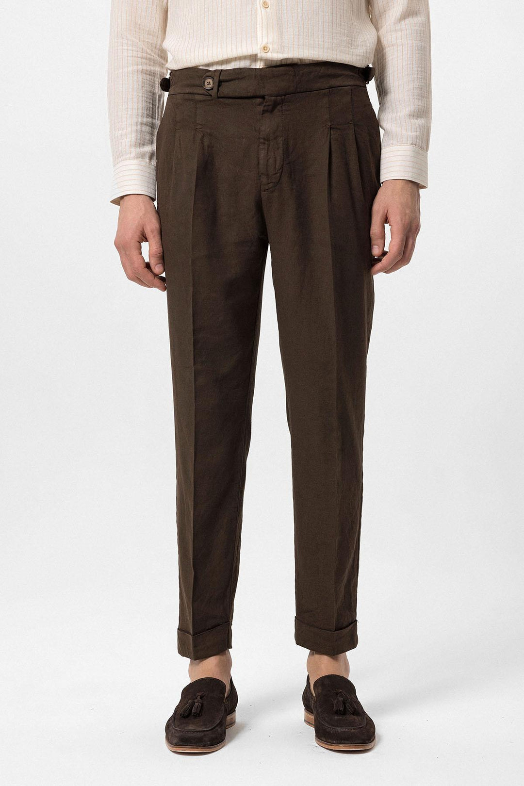 ANT Double Leg High Waist Men's Trousers - Rogers