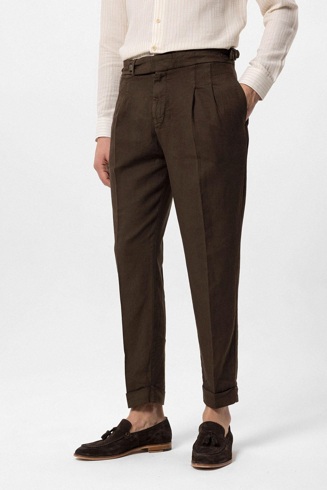 ANT Double Leg High Waist Men's Trousers - Rogers