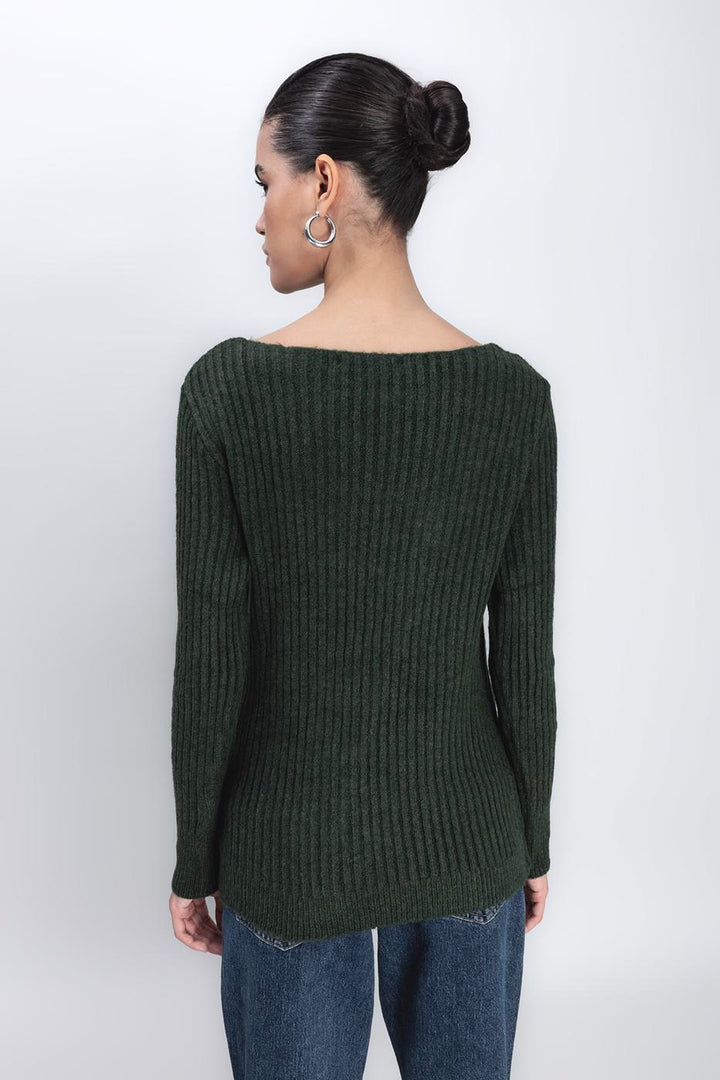 BSL Women Button Detailed Knit Top - Gennevilliers