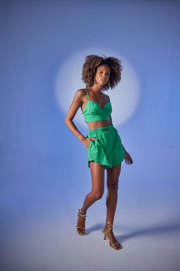 Hlly Women Party Shorts Green - Ливан