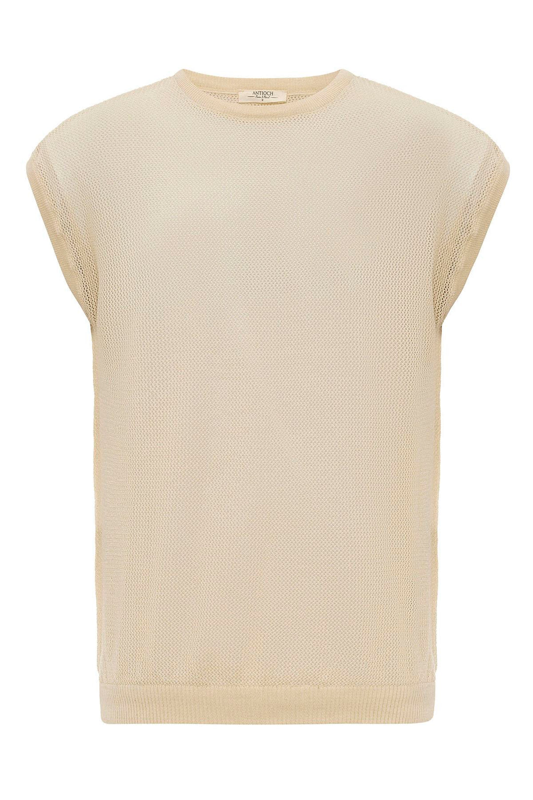 ANT Sleeveless Openwork Men's T-Shirt - Chalco