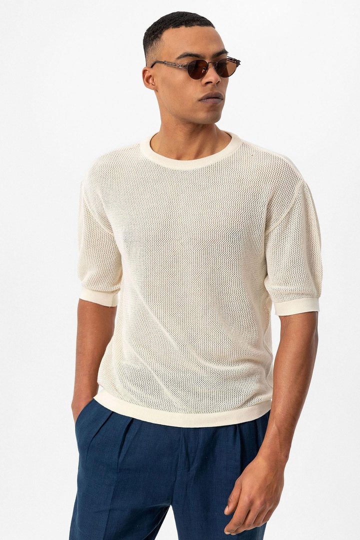 ANT Oversized Openwork Men's T-Shirt - Blaine