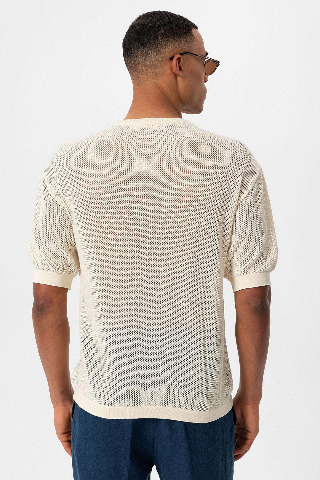 ANT Oversized Openwork Men's T-Shirt - Blaine