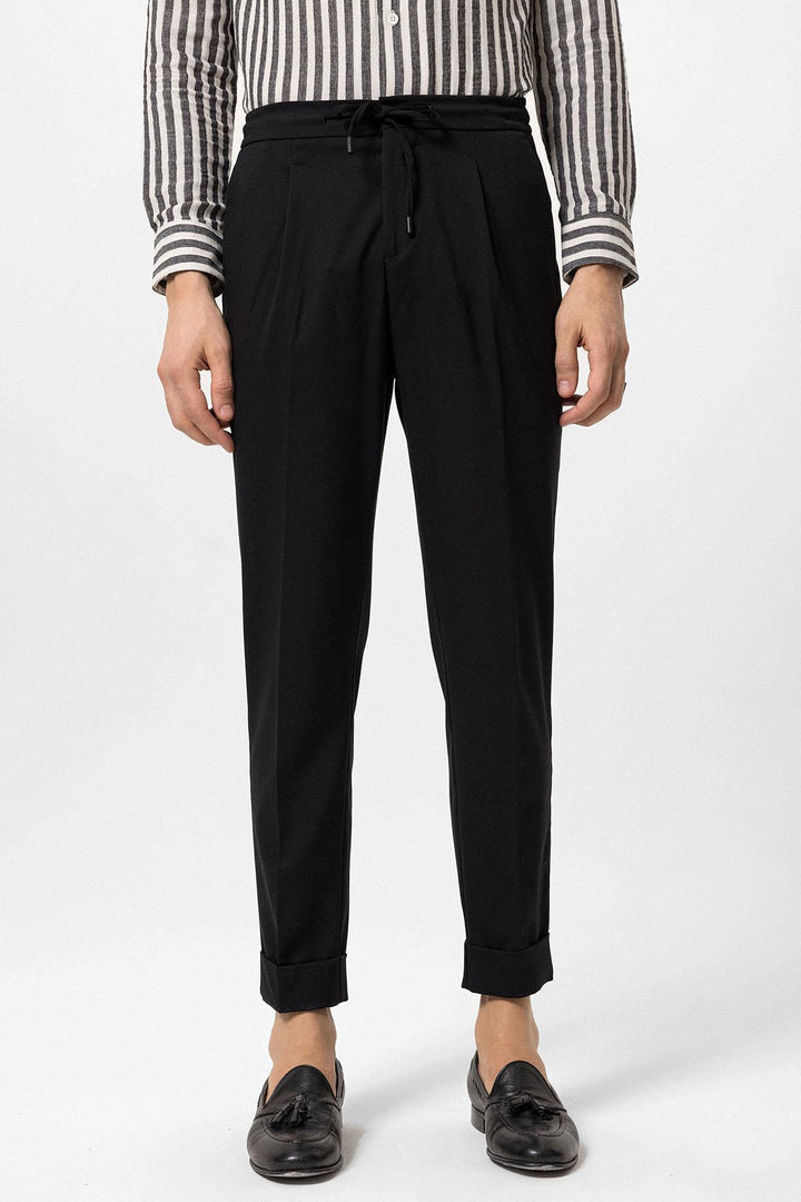 ANT Elastic Waist Pleated Men's Trousers - Clermont-Ferrand