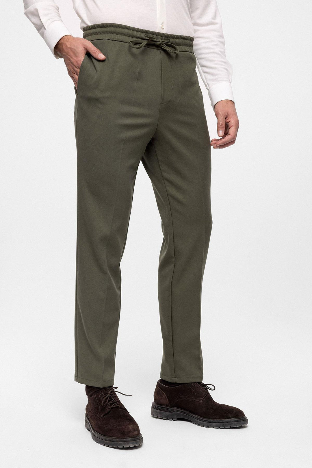 ANT Elastic High Waist Men's Trousers - San Donà di Piave