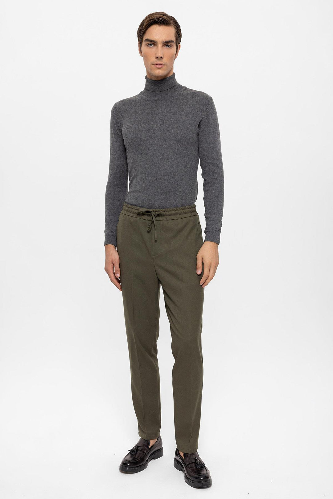 ANT Elastic High Waist Men's Trousers - San Donà di Piave