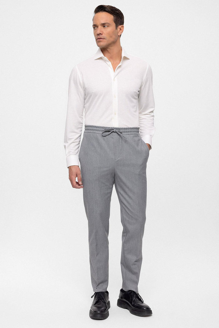 ANT Elastic High Waist Men's Trousers - La Crosse