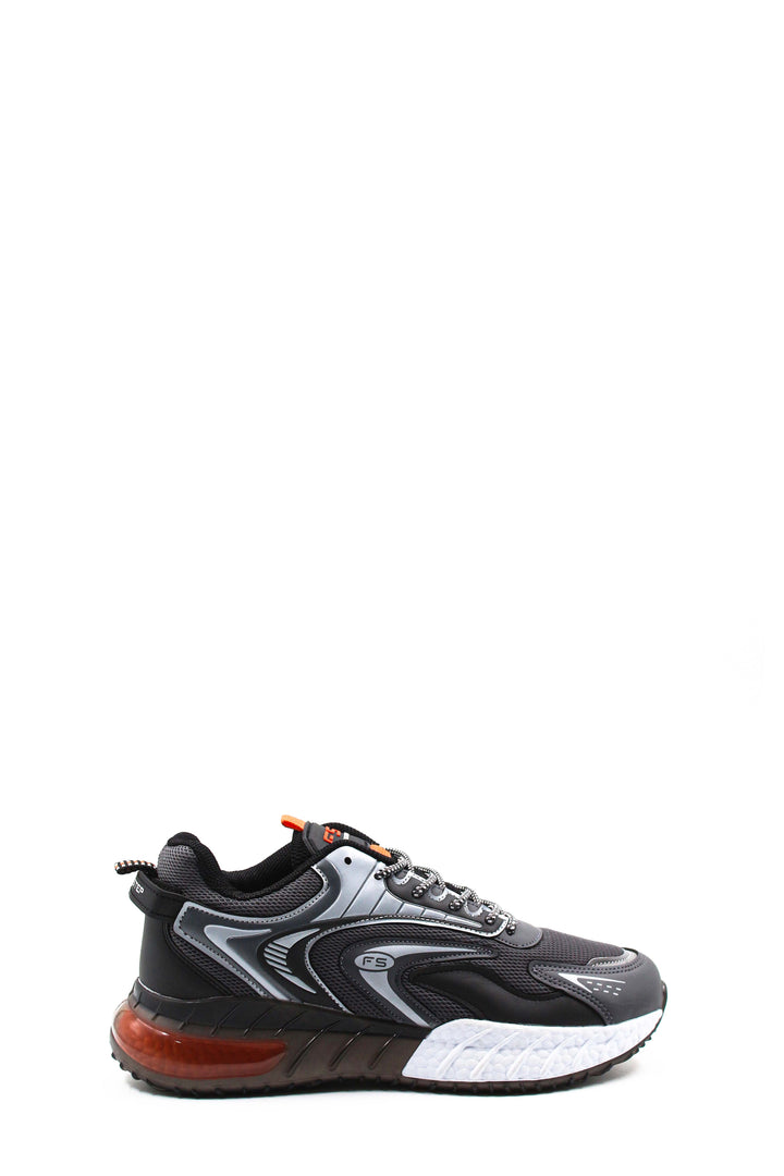 FST Men's Sneaker Shoes 865MA2259 Smoke Black Orange - Rotherham