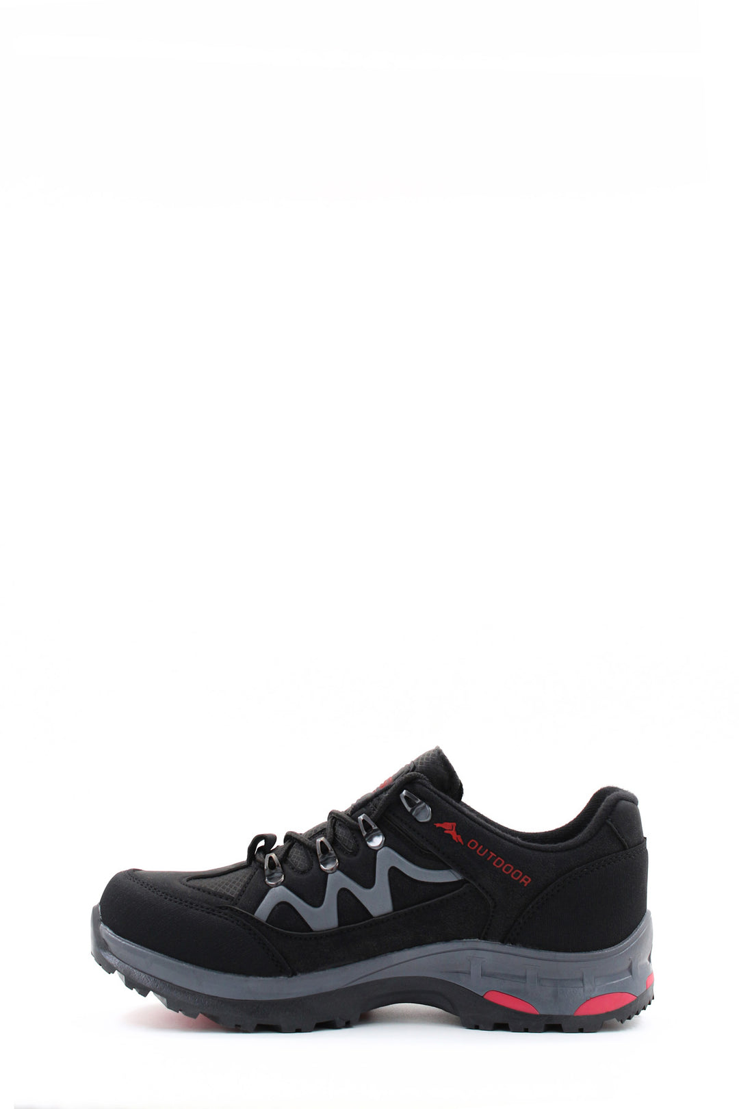 FST Men's Sports Boot 417SMA8010 Black Smoke Red - Igualada