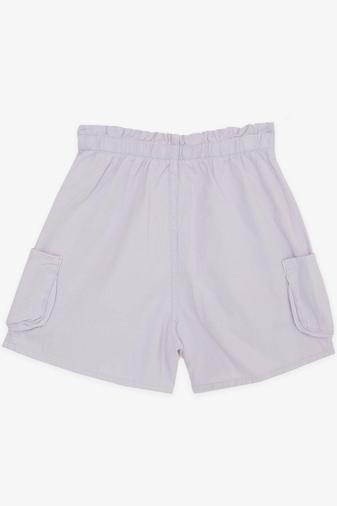 BRE Escabel Girl's Shorts with Buttoned Pockets Elastic Waistband 104 Years, Lilac - Methuen Town