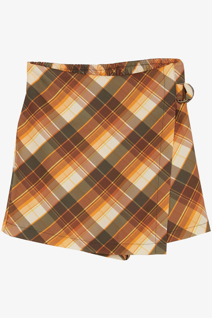 BRE Escabel Girl's Shorts Skirt Plaid Patterned 104 Years, Mixed Color - Esposende