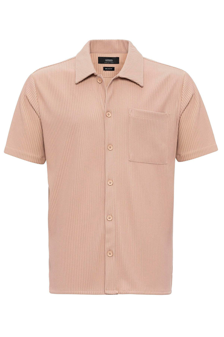 ANT Ribbed Short Sleeve Men's Shirt - Arvada