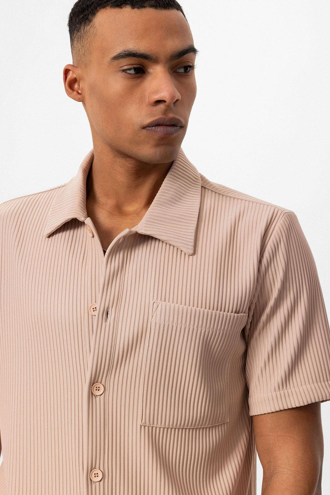 ANT Ribbed Short Sleeve Men's Shirt - Arvada