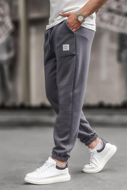 MDX Smoke Pocket Detailed Men's Basic Sweatpants 6522 - Alhambra