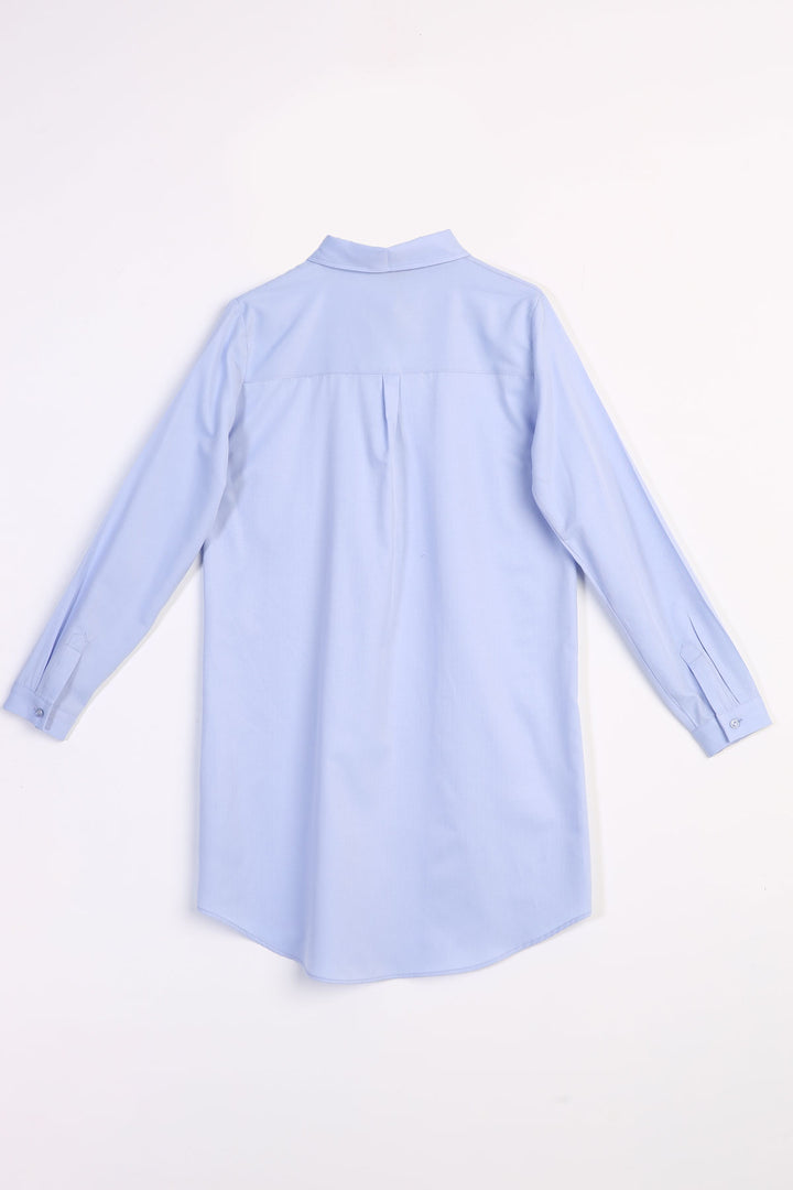 تي شيرت TLD للسيدات Allday Blue Hidden Snap Tunic - Düsseldorf