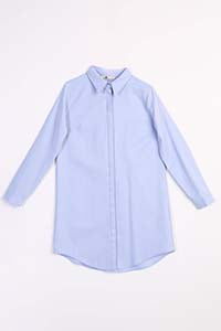 تي شيرت TLD للسيدات Allday Blue Hidden Snap Tunic - Düsseldorf