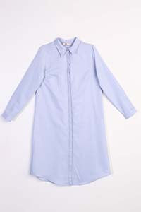 TLD Women Allday Blue Secret Explosive Long Shirt - Ensenada