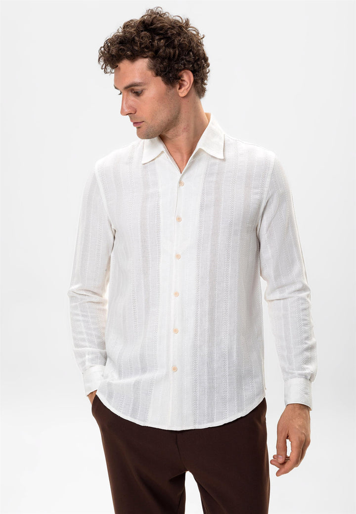 ANT Knitted Patterned Men's Shirt - South San Francisco