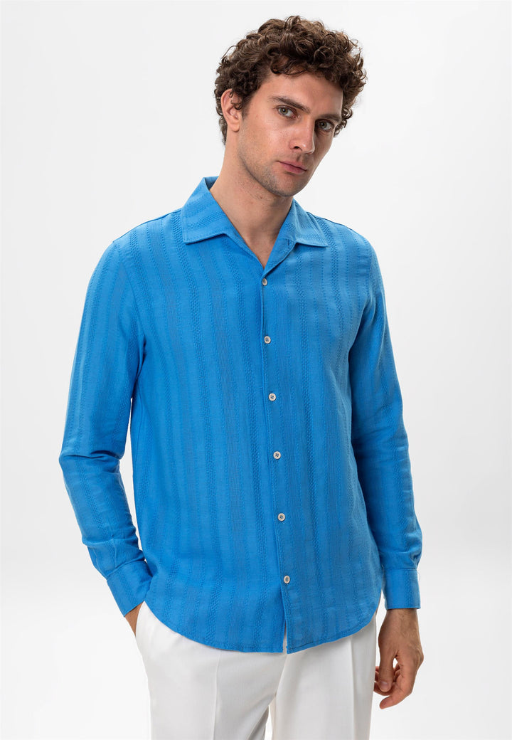 ANT Knitted Patterned Men's Shirt - Kent