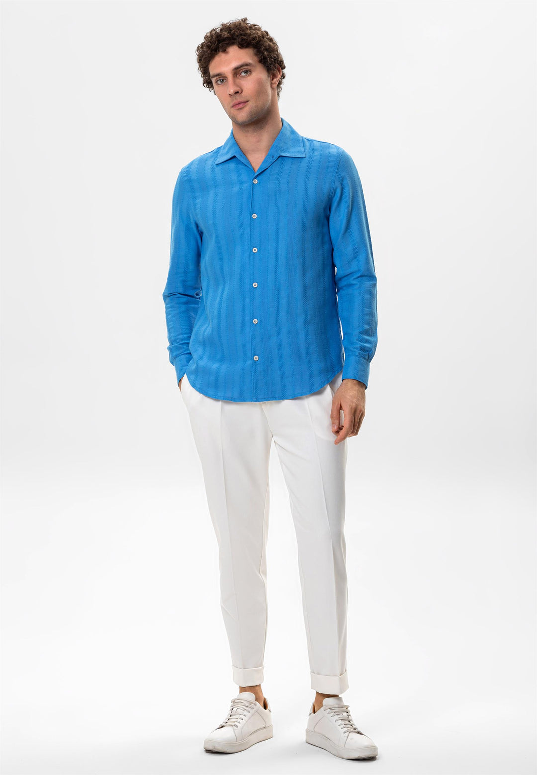 ANT Knitted Patterned Men's Shirt - Kent