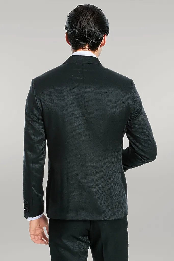 WSS Green Modeled Lapel Tuxedo  - Singen